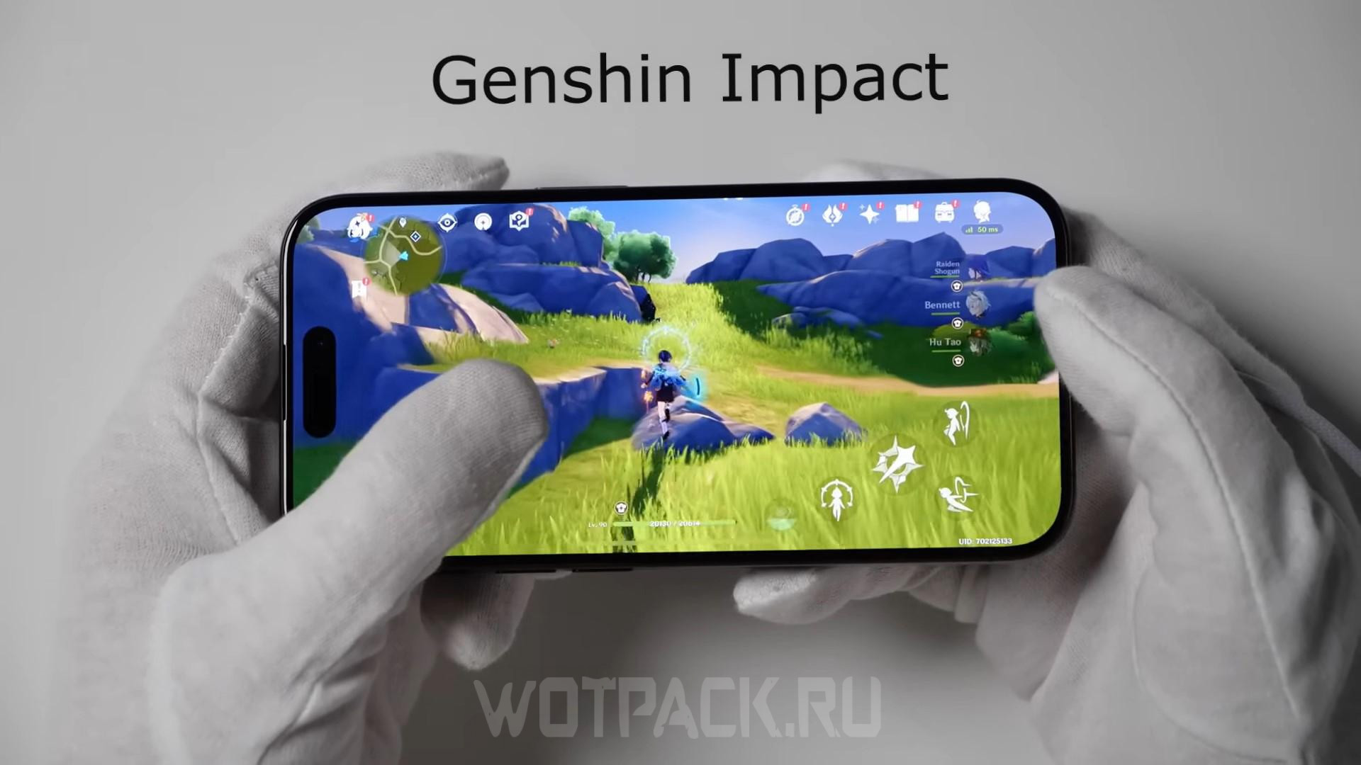 Genshin Impact лагает на iPhone 15 Pro на высоких настройках графики