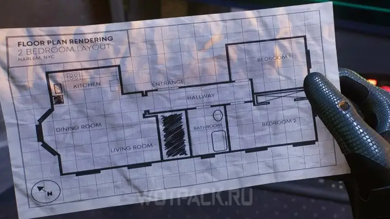Карта дома в Marvel’s Spider-Man 2