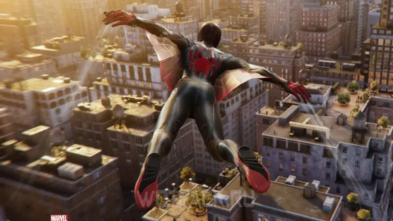 Костюм-крыло в Marvel's Spider-Man 2