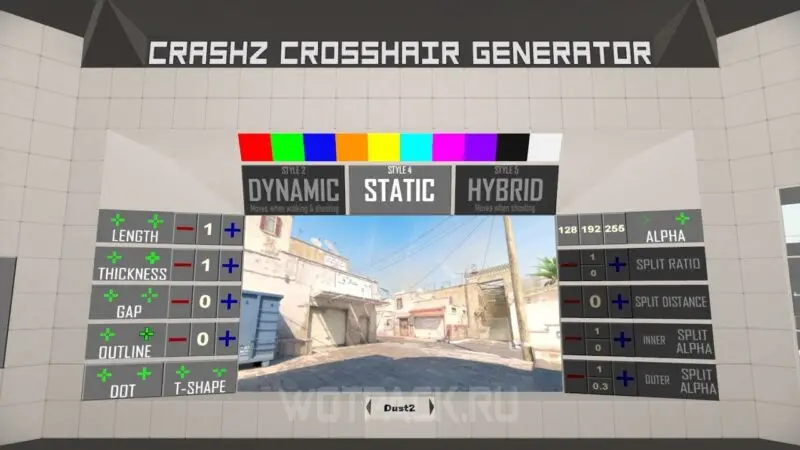 crashz' Crosshair Generator v4