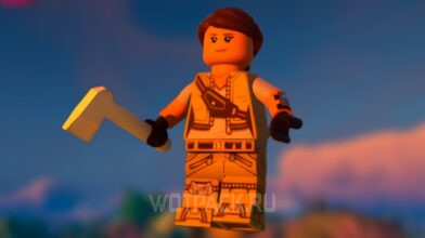 Топор в LEGO Fortnite: как сделать зеленый (необычный)