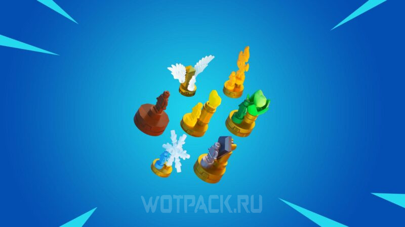 Амулеты в LEGO Fortnite