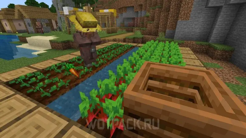 Automatic farm of wheat, potatoes, carrots and beets in Minecraft: how to make