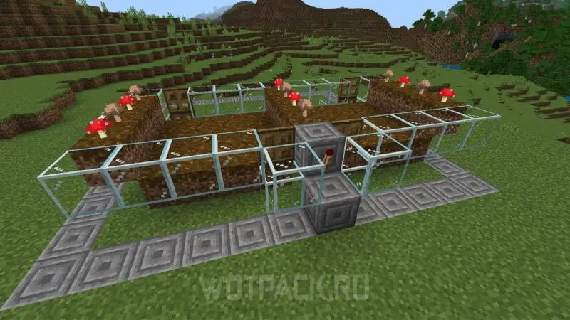 Mushroom Farm in Minecraft: Paddestoelen kweken