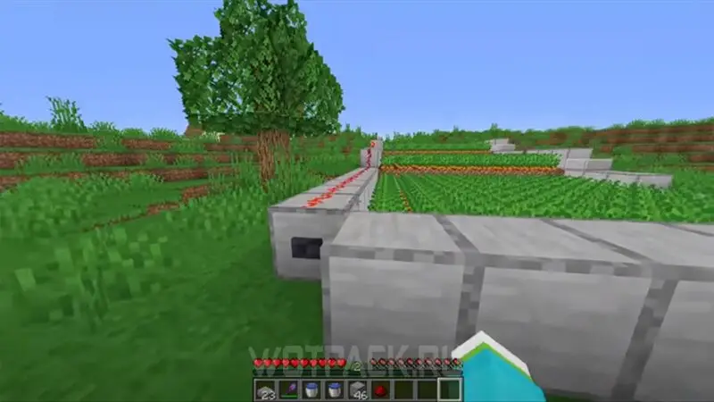 Pertanian otomatis gandum, kentang, wortel, dan bit di Minecraft: cara membuatnya