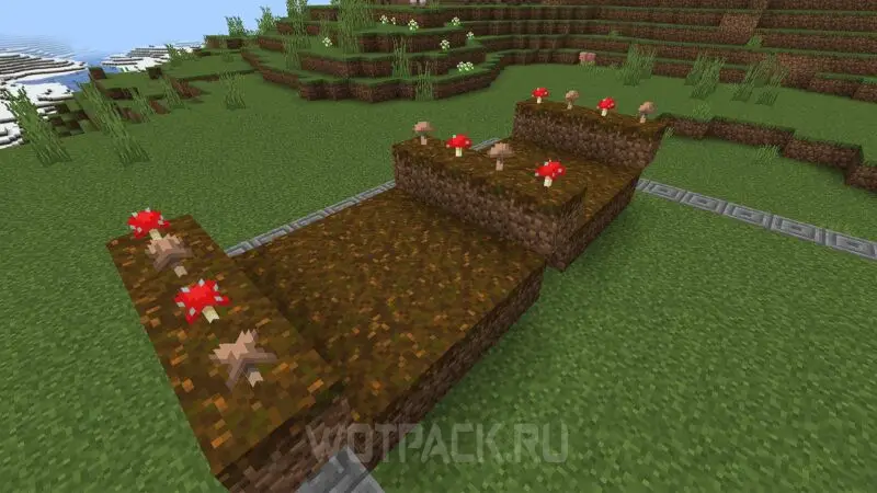 Mushroom Farm in Minecraft: Paddestoelen kweken
