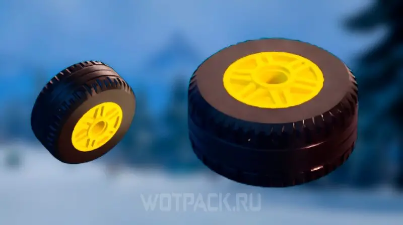 Колеса в LEGO Fortnite