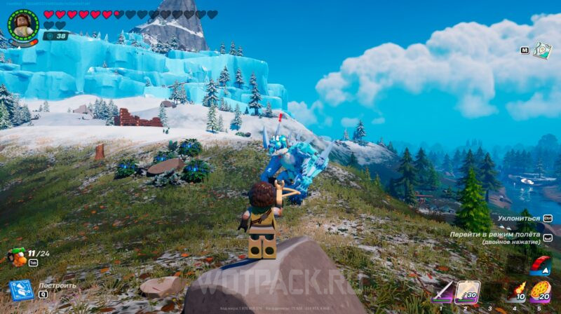 Арбалет в LEGO Fortnite: как сделать и скрафтить улучшенный