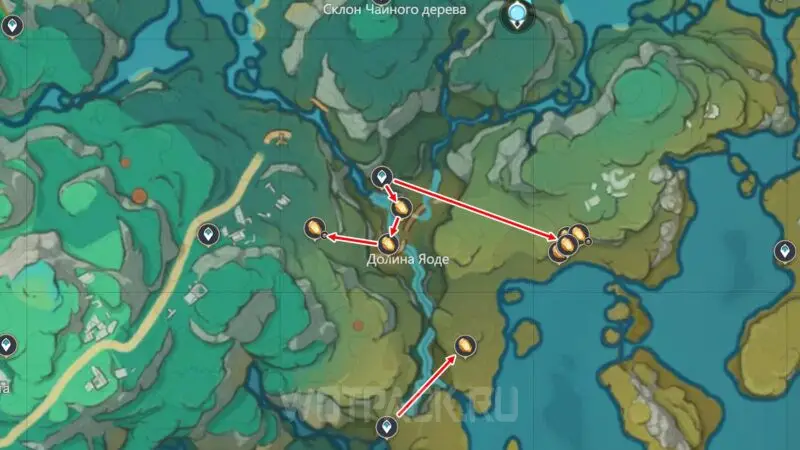 Genshin Impactのコルラピス：地図上のどこを見つけるか