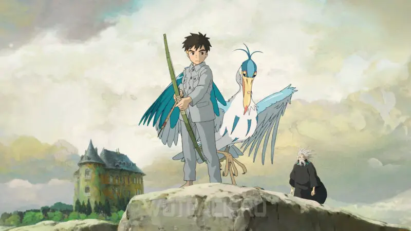 Anime „Berniukas ir paukštis“ Miyazaki