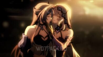 Ахерон и Черный Лебедь в анимационном фильме в Honkai: Star Rail