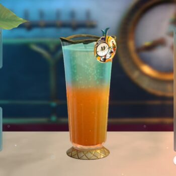 Prepare a glass of something refreshing for Commander 3