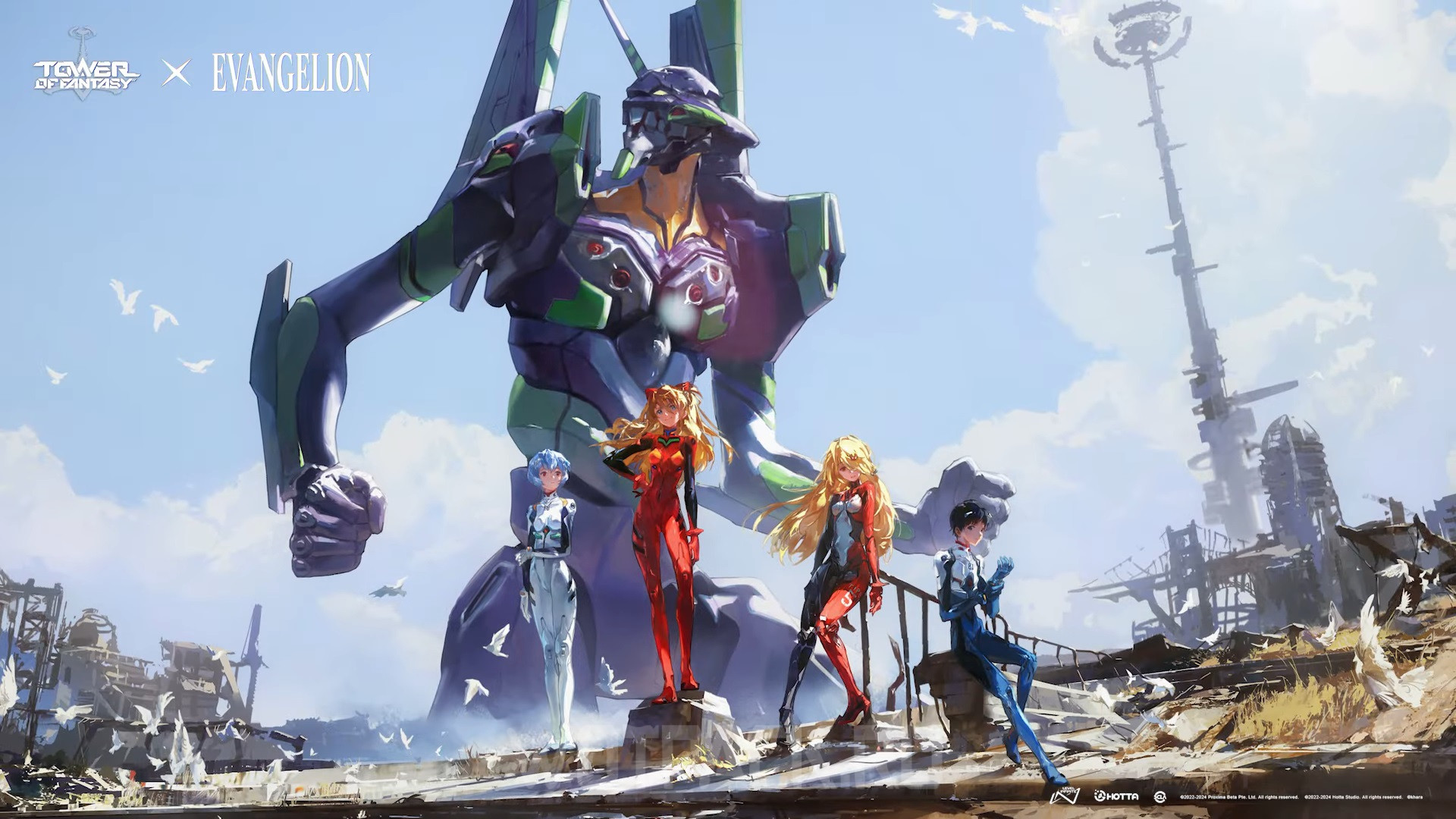 Tower of fantasy evangelion