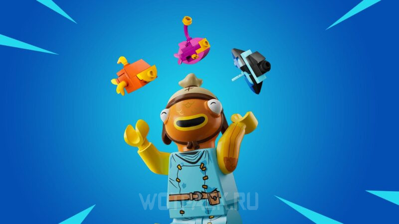 Рыбалка в LEGO Fortnite: как сделать удочку, ведро с наживкой и где ловить рыбу