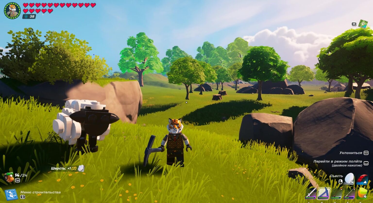 Tiere in LEGO Fortnite Wie man eine Farm zähmt und baut