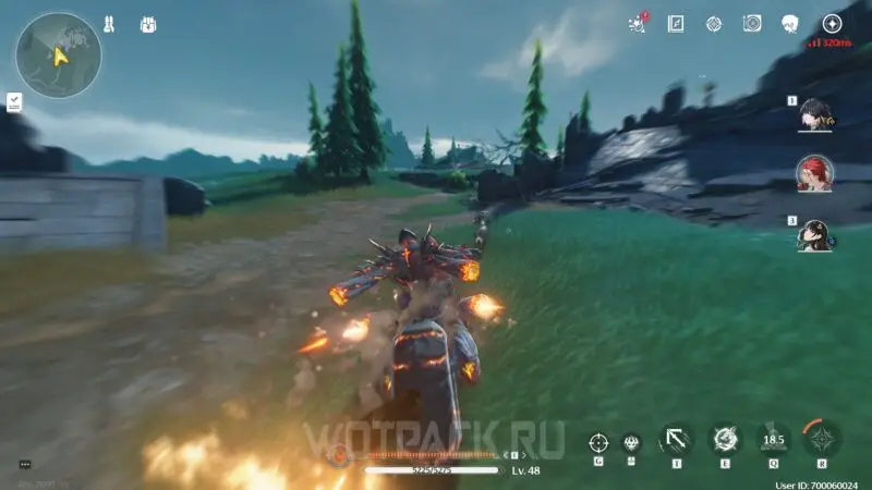 Навык Inferno Rider