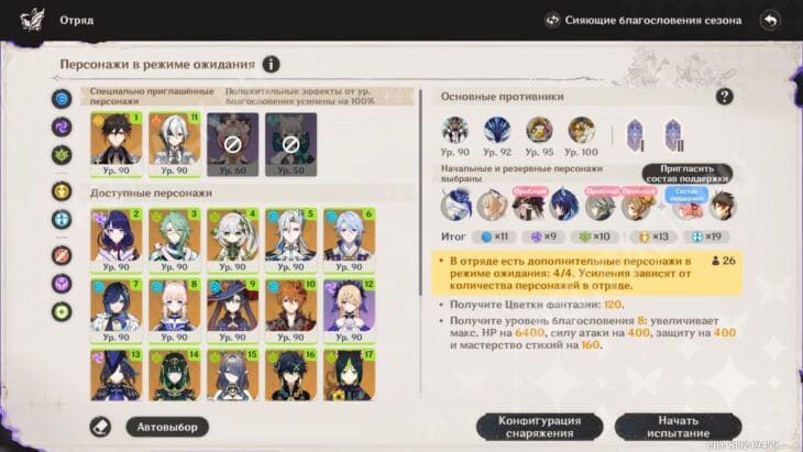 Театр Воображариум в Genshin Impact 6.1: как пройти в ноябре 2025