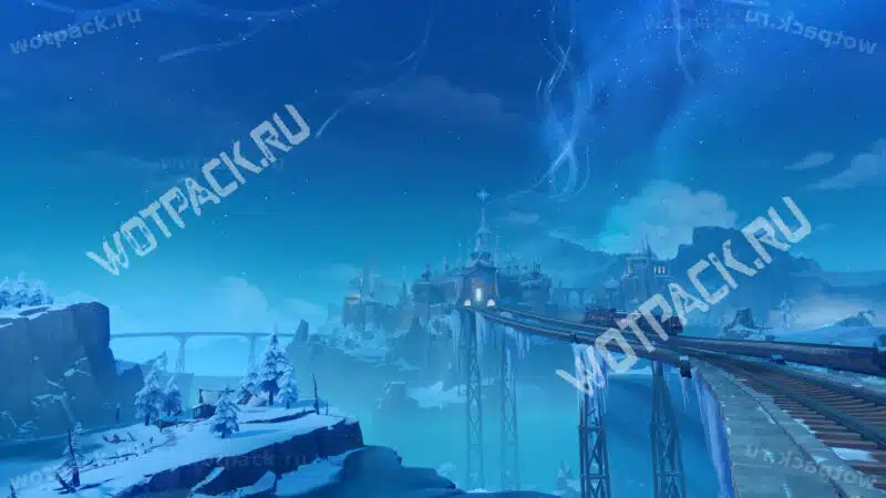 Вид на Снежноград