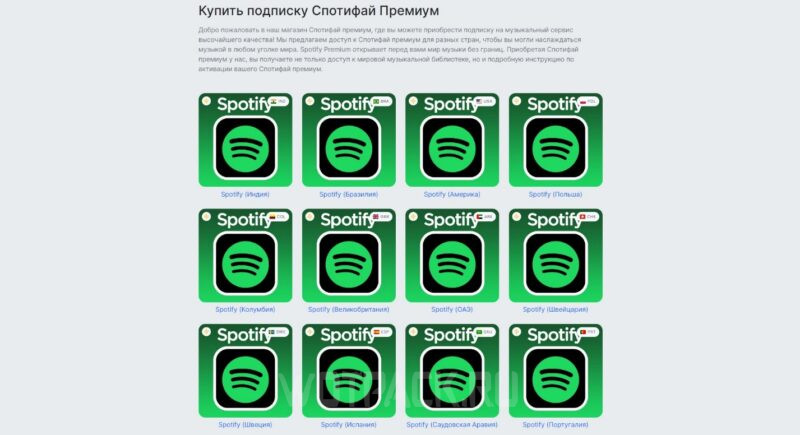 Spotify в России: как пользоваться и купить премиум подписку в 2024 году