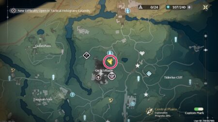 Elite mobs in Wuthering Waves: red monster map