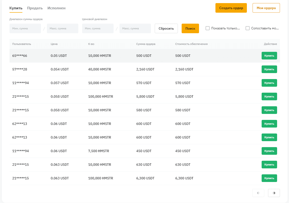 Hmstr coin bybit