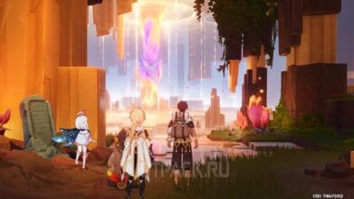 Да упокоятся спящие в Genshin Impact: где найти фрагмент надписи