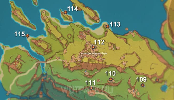 Утес Куауакан в Genshin Impact: все сундуки и загадки