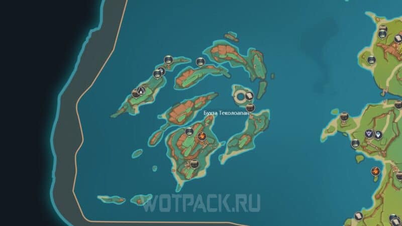 Все загадки в Бухте на карте