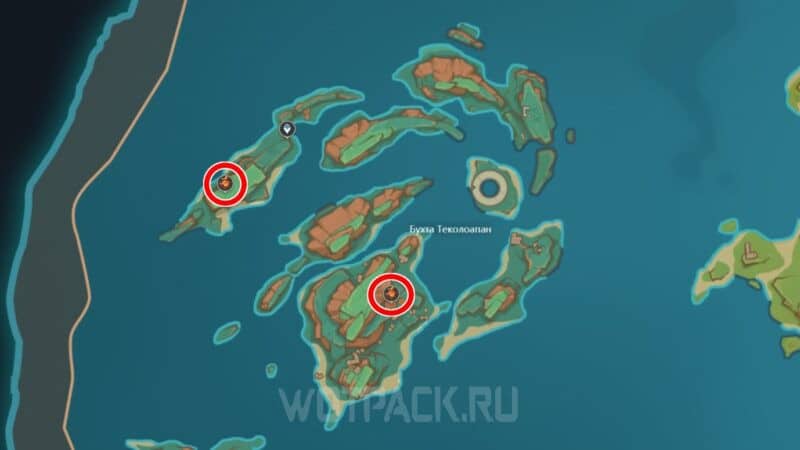Бухта Теколоапан в Genshin Impact: как открыть