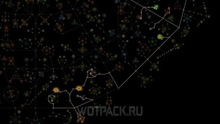 Дерево навыков для Охотника на ведьм через Электризующие осклоки 2