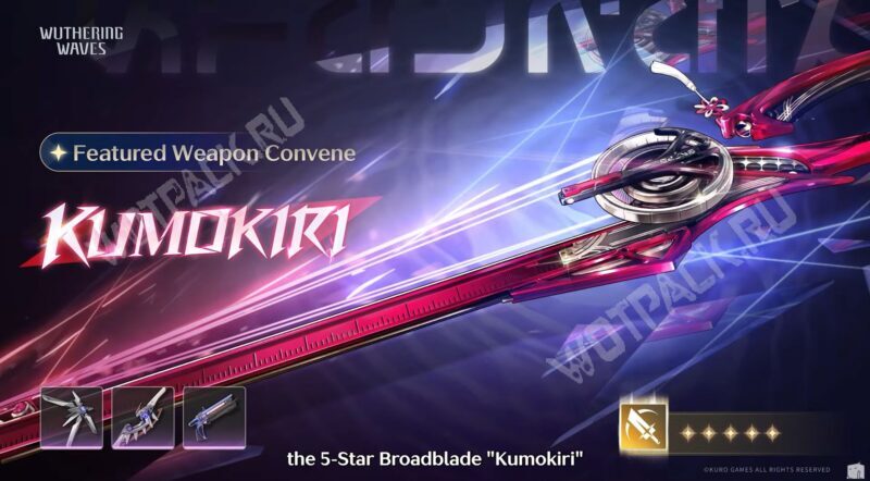 Баннер с оружием Чисы во второй половине 3.3