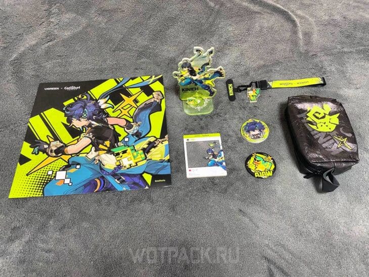 Эксклюзивный бокс UGREEN × Genshin Impact: Зарядись энергией Натлана!