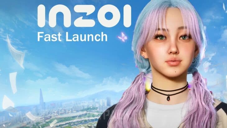 Девушка на заставке мода Fast Launch