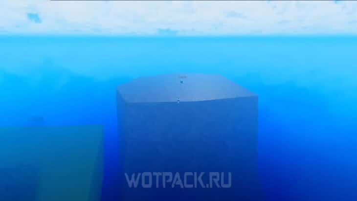 Гора на острове Мираж