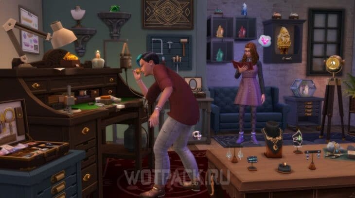Любимое дело/занятие симов в The Sims 4