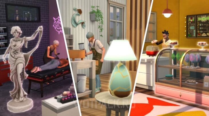 Карьеры, бизнес и профессии в The Sims 4