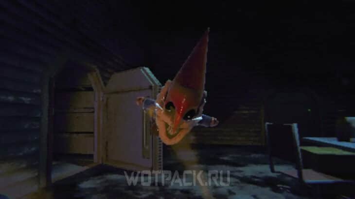 Поднятый в воздух монстр