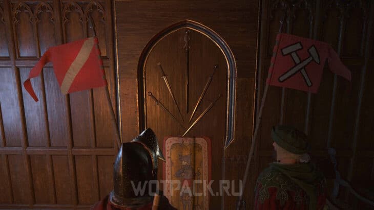 Мечи в фехтовальном зале в Kingdom Come Deliverance 2