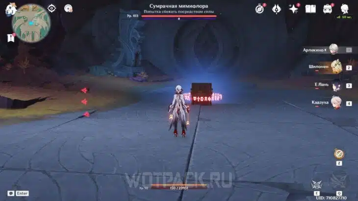 Сражение с Сумрачной мимифлорой