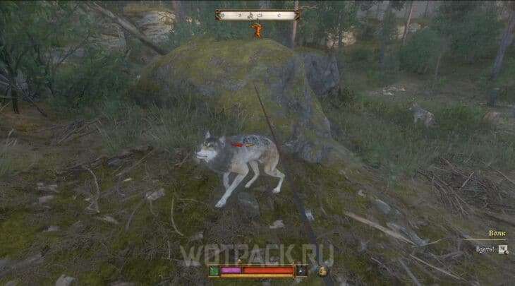 Бой с волком