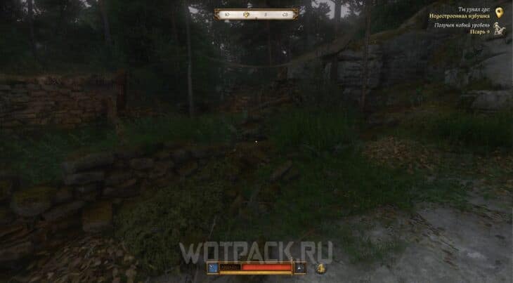 Недостроенная изба