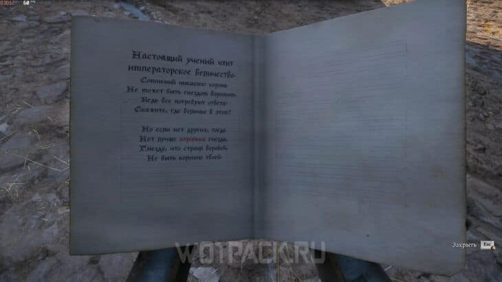 Странные вирши 4, текст.