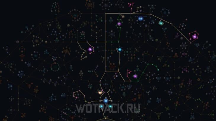 Пассивные навыки для Лича через Хаос на время прокачки