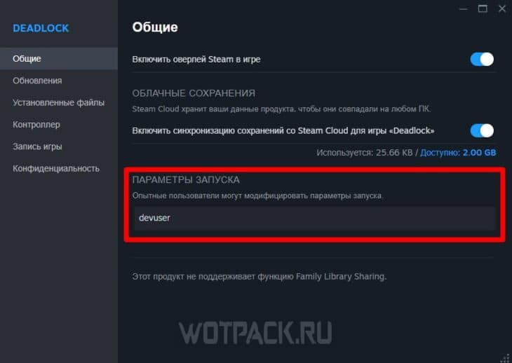 Настройка пункта "параметры запуска" в Стиме