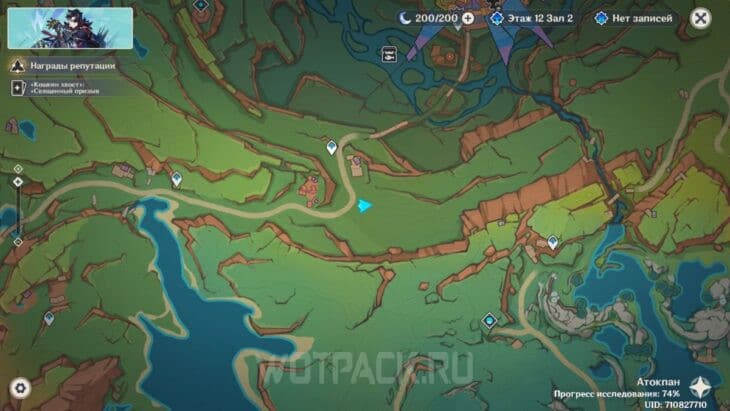 1 загадка с маниту на карте