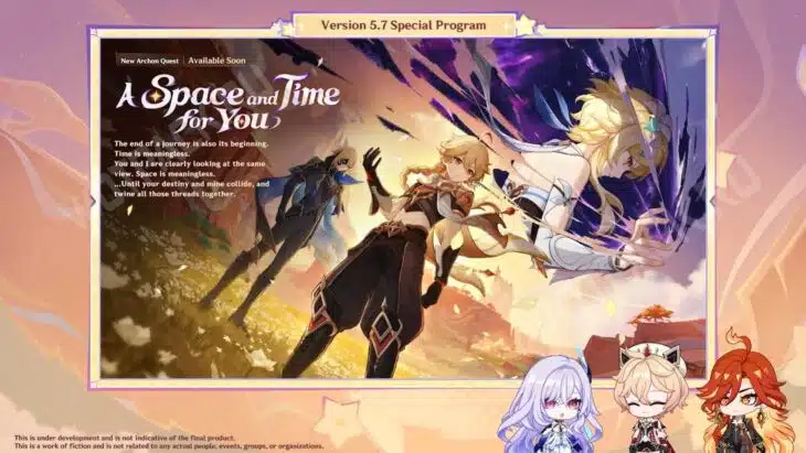Обновление Genshin Impact 5.7 дата выхода, баннеры, персонажи и события