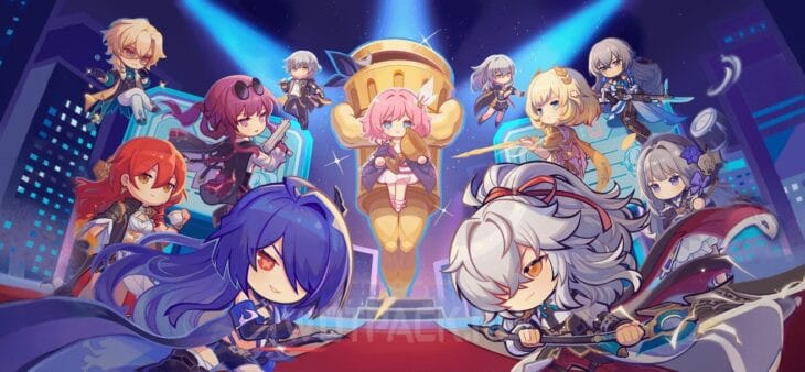 Персонажи Honkai: Star Rail на Пенаконии