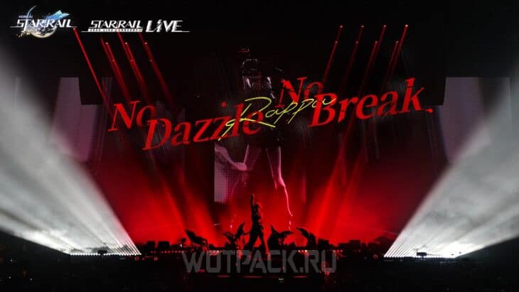 Запись с живого выступления с песней No Dazzle, No Break