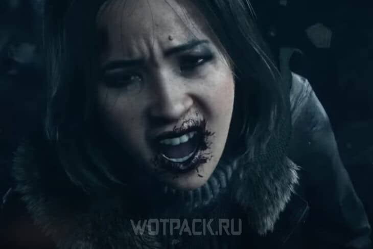 Эмили из игры Until Dawn