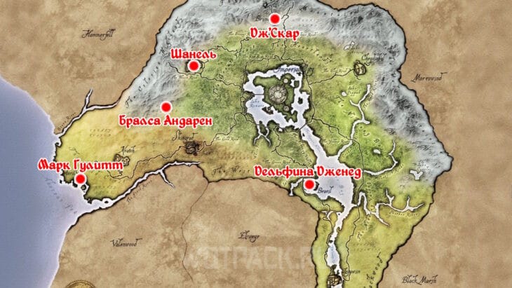 Карта учителей разрушения